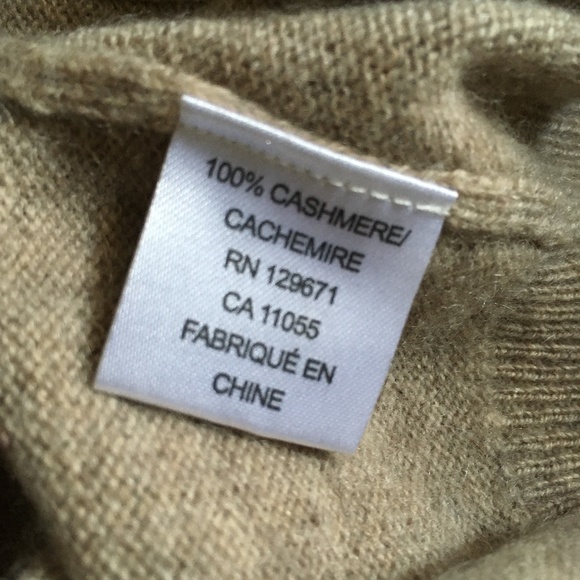 360 CASHMERE 100% Cashmere Oversized Color Block Cardigan Pockets S - Picture 4 of 4